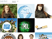 Tablet Screenshot of evelienbosch.nl
